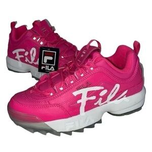 NWT With Box Fila Women’s Disruptor II Script Size: 8